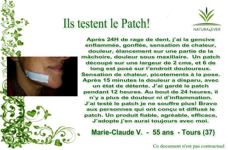 marie dents naturapatch